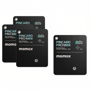 Momax | Waterproof GPS Tracking Tag With Wireless Charging for Various Uses