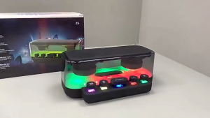 ลำโพงพกพา เสียงเบสมีพลังทะลุทะลวง กำลังขับสูง สร้างเสียงดังก้องกังวาน เหมาะกับทุกสถานที่ ทั้งในรถ ในบ้าน และกลางแจ้ง