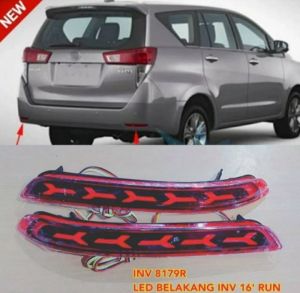 lampu Led reflektor Belakang Mobil All New Innova 2016 Reborn model Lamborghini Running