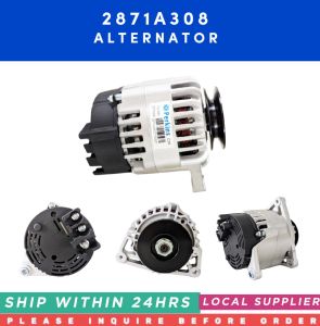 ALTERNATOR 2871A303 2871A308 (12V 85A) [LOCAL STOCK. READY TO SHIP WITHIN 24HRS.] FG WILSON 10000-44893 COMPATIBLE 714/32200 71440154 63321466 102211-8180 FOR PERKINS 1004-40T 1104D-44 1104C-44
