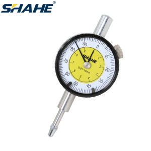 SHAHE MINI Dial Indicator Gauge Precise 0.01 mm Resolution Metric Indicator Meter 0-3/0-5/0-10mm