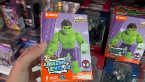 Mô Hình Blokees Marvel Spidey ES04 - Hulk AL03 - Siêu Anh Hùng Khổng Lồ Xanh Hàng Chính Hãng