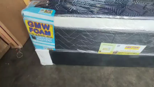 Banteng matras kasur busa rebonded orthopedic knitting premium Banteng GMW Foam Tebal 30 cm Garansi 15th model springbed free Bantal Furniture