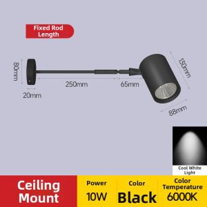 YJXG | Adjustable Ceiling and Wall Mounted Spotlight