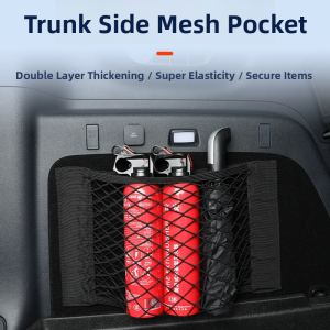 NAILI | Car Trunk Organizer with Magic Tape and Fire Extinguisher Holder