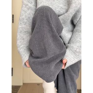 Womens High Waist Drapey Wide Leg Pants Spring Autumn plus Size Casual Straight Cut Hip Concealing Versatile Casual Trousers