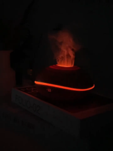 Color-Changing Humidifier Relaxing Aromatherapy Machine with Ambient Light Automatic Shut-Off Aromatherapy Humidifier USB Personal Desktop Cool Mist Scent Diffuser for Rooms Homes Office