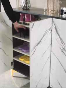 ตู้เก็บของ ชั้นวางรองเท้า shoes shelf ตู้เก็บรองเท้า ตู้รองเท้า ชั้นรองเท้า ตู้เก็บของ shoe rack ชั้นวางรองเท้าไม้ ลายหินอ่อน พร้อมส่ง