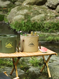 ถังน้ำแคมป์ปิ้ง 10L/20L ถังเก็บน้ำPVCทรงกลม ถังน้ำพับได้อเนกประสงค์ ใช้แช่เครื่องดื่ม ใส่ผัก ผลไม้ เหมาะสำหรับสายแคมป์ปิ้ง พร้อมส่งในไทย!!