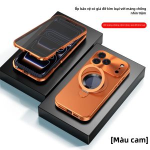 Ốp Lưng Điện Thoại iPhone 17 Pro Max Chính Hãng Có Khung Kim Loại Chống Nhìn Trộm Chất Liệu Hợp Kim Nhôm Bảo Vệ Toàn Diện