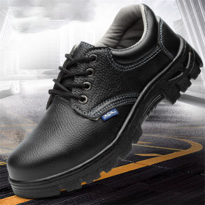 Size: 36-45 ฟรี การขนส่ง รองเท้าหัวเหล็ก ผู้ชาย