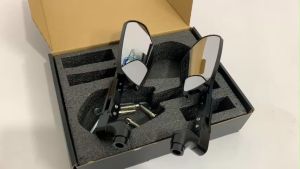 Gương Xoài Rizoma 5 Cạnh CNC Cho Winner AB Vision SH Wave NVX Kính Trắng Góc Rộng