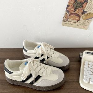 Giày Thường Ngày Đế Dày Đế Thấp Phong Cách Mới Mùa Hè 2025 Giày Thể Thao Đế Phẳng Đế Bằng Phong Cách Cổ Điển Giày Thường Ngày