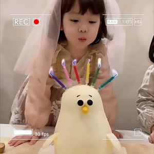 5-12 Chiếc Nến Đổi Màu Đèn Nhiều Màu Sắc Nến Sinh Nhật Nến Đổi Màu Nến Sinh Nhật Ngọn Lửa Nến