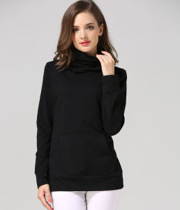 Winter Turtleneck Maternity Tops Breastfeeding Shirt Long Sleeve Postpartum Coat Loose Pregnant Women Clothes