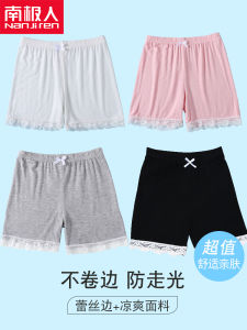 Girls Safety Pants Summer Thin Cotton Child Insurance Shorts Bottoming Trousers Pure Cotton Anti-Light for Girls Children