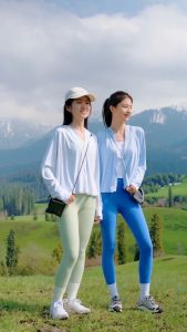 Ohsunny áo choàng bảo vệ khỏi ánh mặt trời nữ áo khoác làm mát Áo khoác có mũ UPF 50 +