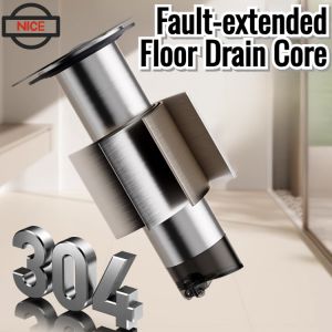 Fault-extended Floor Drain Core Insect Resistant Odor Hair Interception Quick Drainage Universal