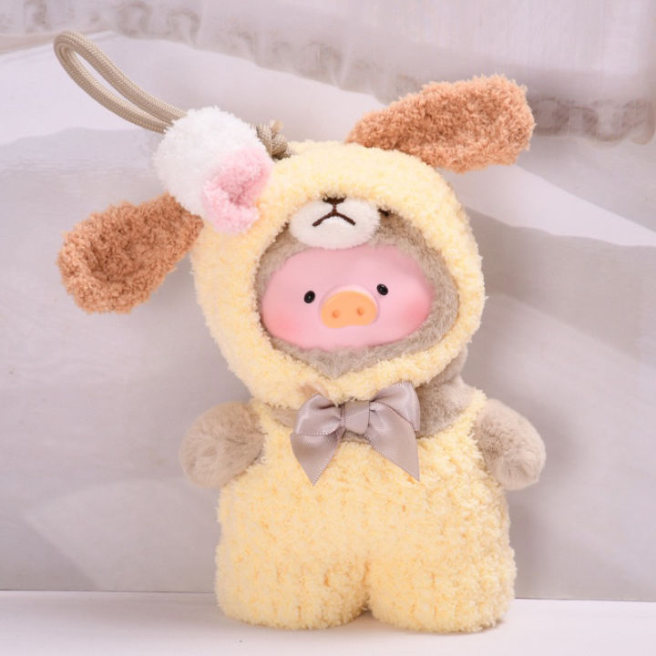 Pendant Canned Pig Lulu Pig Vinyl Doll Clothes Donut Big Mouth Fish