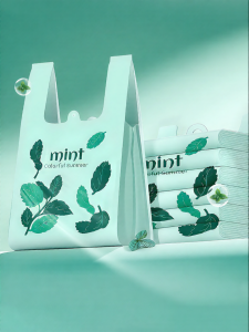 DINGQING | Mint Kitchen Garbage Bags 50 Pieces