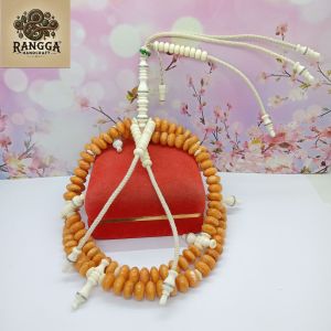 tasbih tijani batu Marjan Oren kombinasi tulang A18