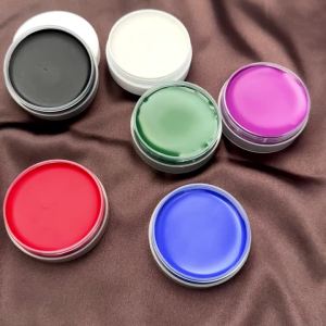 VERONNI | Oil-Based Body Paint Set with 6 White BrushesPerfect for Halloween Clown MakeupStage MakeupSpecial Effects Face Body Painting