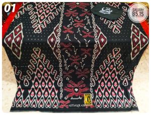 Sarung Astsaqolain Kembang Gerimis