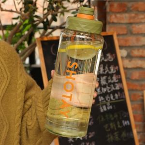 Large Capacity 2000ml Plastic Water Cup for Men And Women Resistant to High Temperatures And Falls with Scale for Construction Sites Direct Drinking