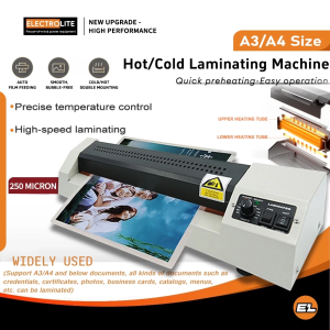Multifunctional Mesin Laminate A3/A4 Laminating Machine A3/A4 Laminator Machine For Home Office School Quality A3/A4 Document & Photo Laminator(New Model)覆膜机