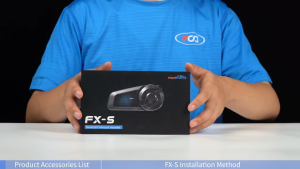 FODSPORTS FX-S Motorcycle Helmet Bluetooth Intercom