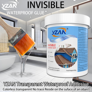 Sealant to Repair Leaks in the Roof. Waterproof Glue for Bathrooms Toilets Kitchens and Wall Cracks. Filling for Exterior and Interior Use. High-Strength Silicone Adhesive.