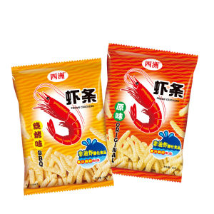 Healthy Non-Fried Snack Shrimp Flavor