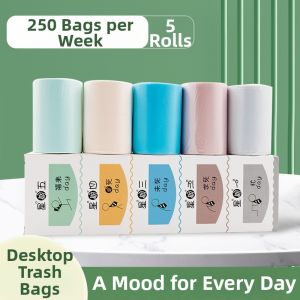 DINGQING | Disposable Mini Garbage Bags for Home Office and Car
