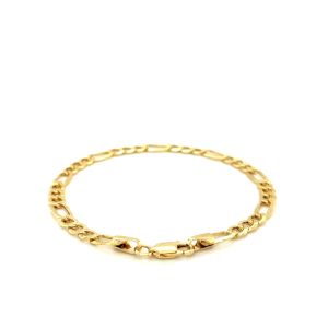 Nathalias NY สร้อยข้อมือฟิกาโร ทองคำแท้ 14k ขนาด 4.7 มม Figaro Bracelet (4.70 mm) Pre order 10-12 วัน ทักแชทก่อนสั่ง 05605