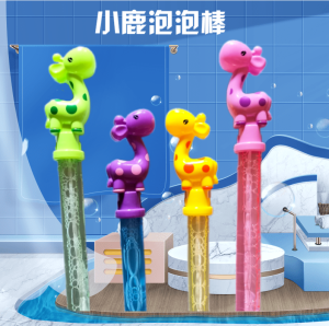 Cartoon Deer Princess Fairy Handheld Outdoor Bubble Blowing Stick Non-toxic Medium Size Play Prop for Children And Parents