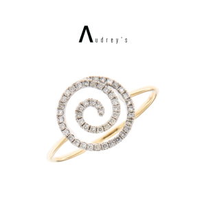 Audreys 18K Yellow Gold Diamond Dress Ring