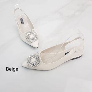 Sepatu flat shoes wanita tali belakang VALERIE / CASSY