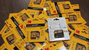 Kodak | Kodak Extreme MicroSDXC A1 U3 Memory Card 4K Flash USB3.0 Compatible for Camera GoPro DJI Nintendo - Original UHS-I Cards