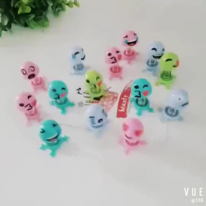 DIY Assembled Spring Villain Tricky Funny Creative Desktop Bobble Head Ornaments Shaking Head Doll Toys