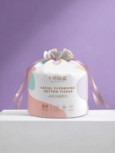 SHI YUE JIE JING | Enlarged and Thickened Dual-Use Facial Tissue 80 pcs