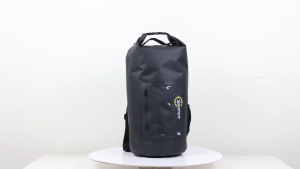 [IPX6 RATED] LAZ086)HIGH QUALITY 5L 10L 20L 30L SNIPER WATERPROOF DRY BAG OUTDOOR BAG Backpack(Two Straps) + Side Pocket