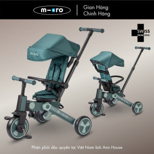Xe đẩy - Xe đạp gấp gọn Micro Tricycle thương thiệu cao cấp từ Thuỵ Sĩ