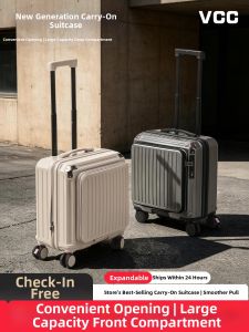 VCC | 2026 New Side-Opening Lightweight Suitcase 20 Inch