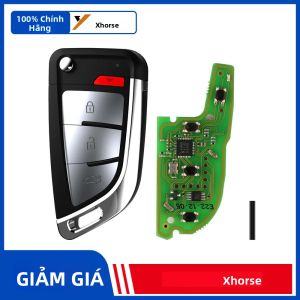 Chìa Khóa Điều Khiển Từ Xa Đa Năng Hình Dạng Lưỡi Dao 1/2 Phần Phiên Bản Tiếng Anh Tương Thích Với Máy Lập Trình Chìa Khóa Xhorse VVDI2