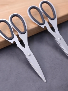 Strong stainless steel Multi-functional household scissors kitchen scissors office  scissors Gunting Dapur Tahan lama