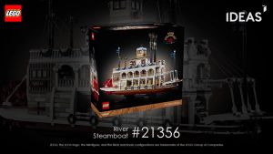 [BrickStory] LEGO Ideas River Steamboat (21356)(4090 Pieces)