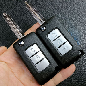 Mitsubishi Modified folding key cover Mitsubishi flip key shell replacement case for Triton Mirage attrage Montero Xpander Strada GLX