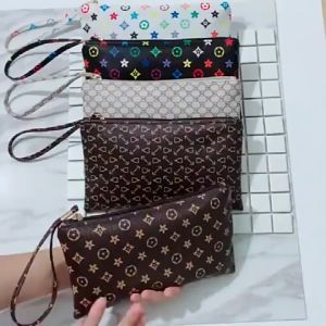 NCW-061 Euro Fashion Ladies Hand Wallet Coin Mobile Phone Hand Bag欧美印花女士钱包零钱手机手拿包