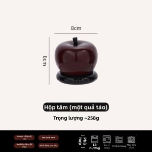 Lọ Lưu Trữ Tăm Bông Tăm Xỉa Răng & Chỉ Nha Khoa Gốm Đẹp Mắt