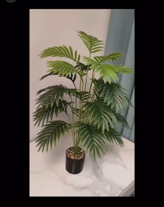 【SG Evergreen】SUPER PROMO! Artificial Plant with basket Artificial Palm Fake Fern Plants Small Faux Potted Plants in Pot Artificial Palm Fake Plants